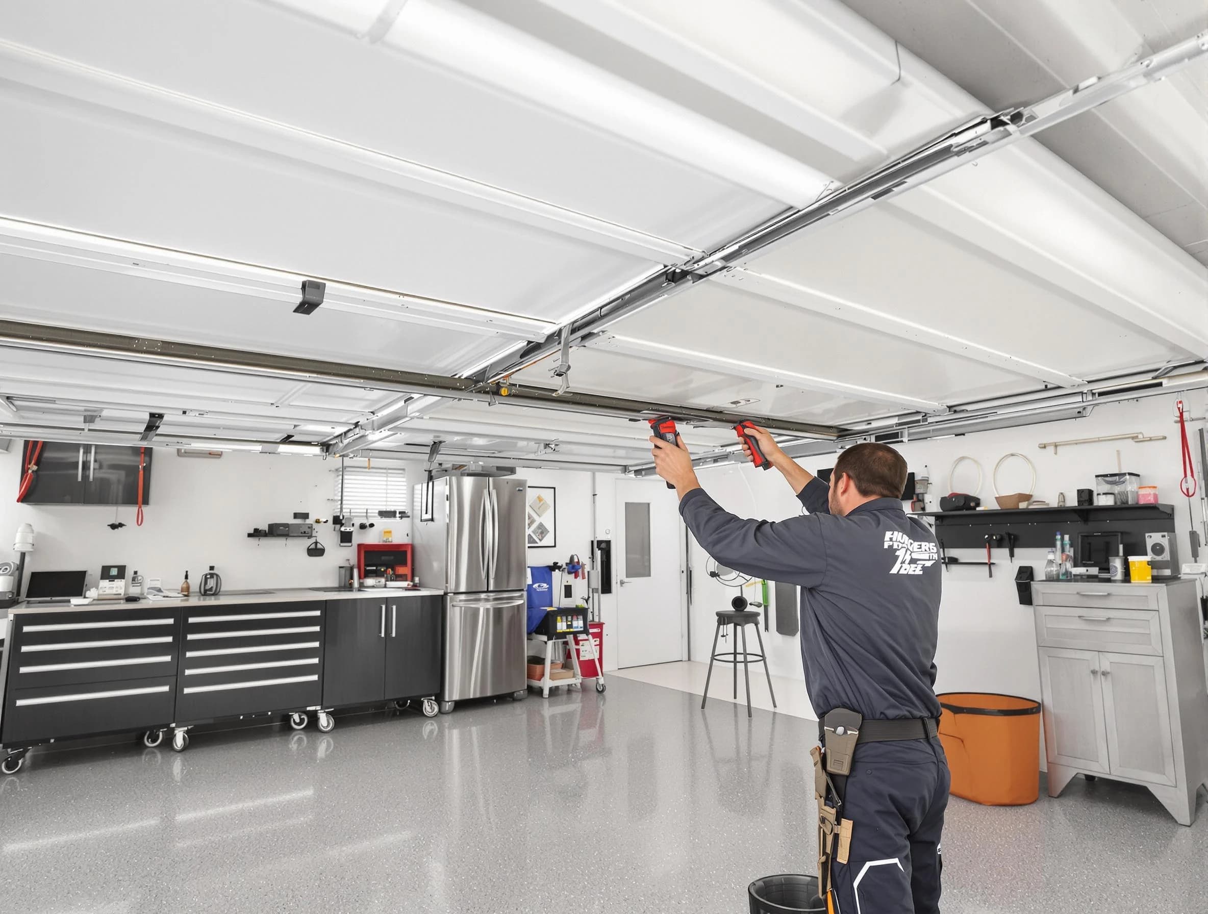 Overhead garage door repair service by Warr Acres Garage Door Repair in Warr Acres