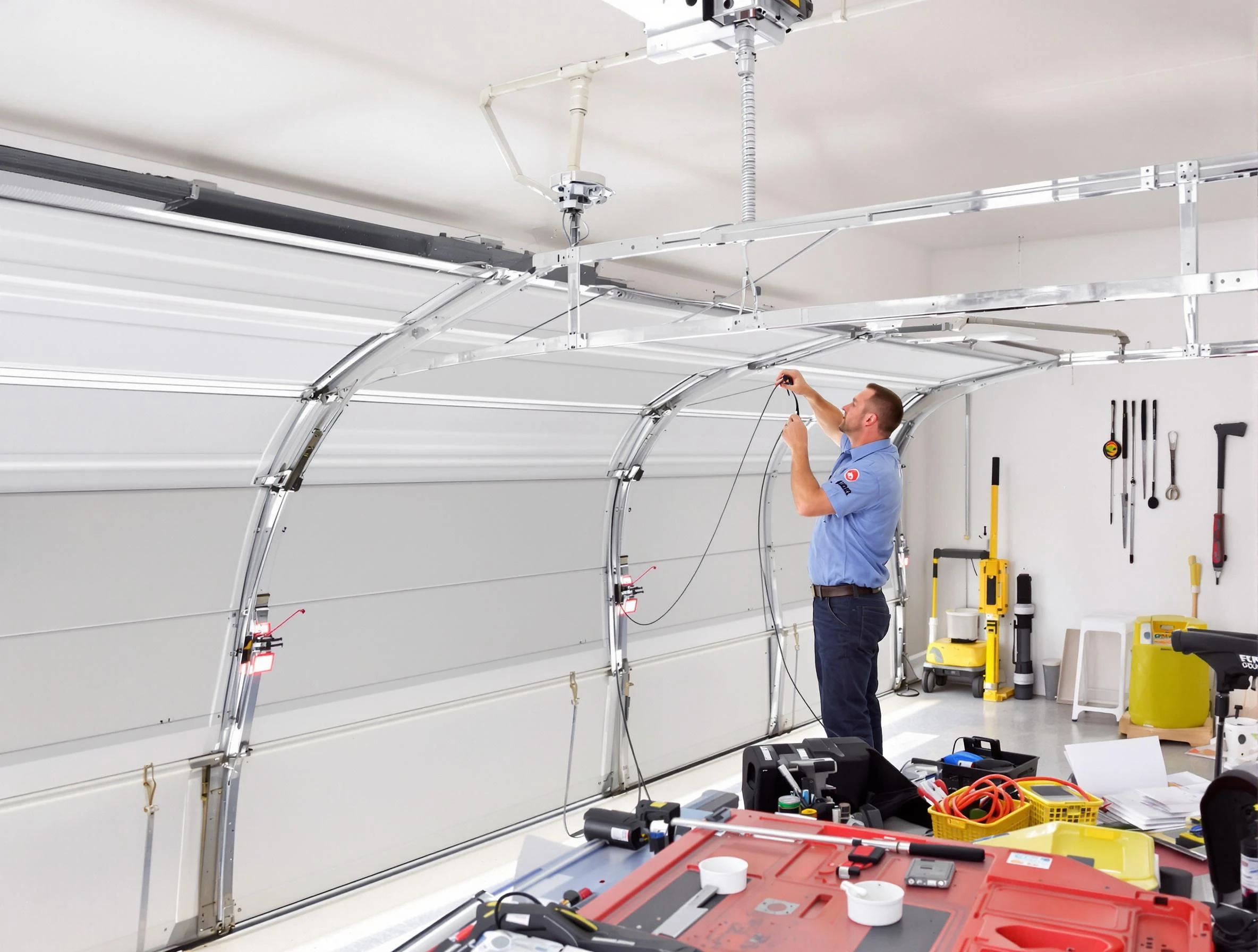 Garage door cable repair service by Warr Acres Garage Door Repair in Warr Acres